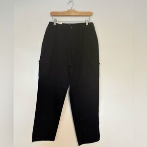 Black Trousers Cargo Pants